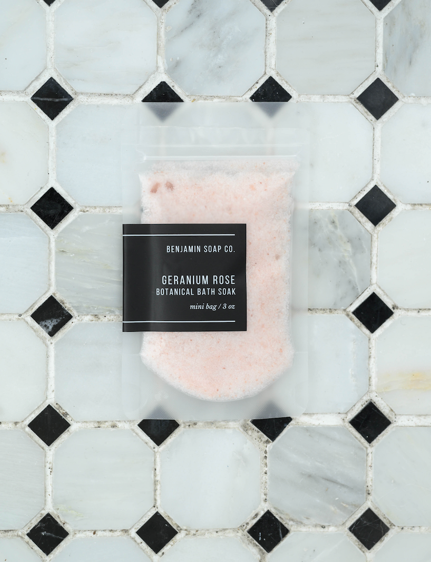 Geranium Rose Botanical Bath Soak